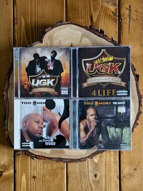 UGK & Too $hort CD Bundle (4 Albums)